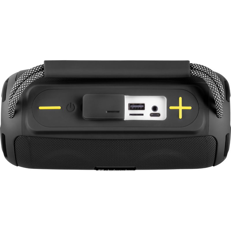 Акустична система 1.0 Defender S450, 10Вт RGB/BT/FM/USB/TF/AUX/TWS чорна (65451)