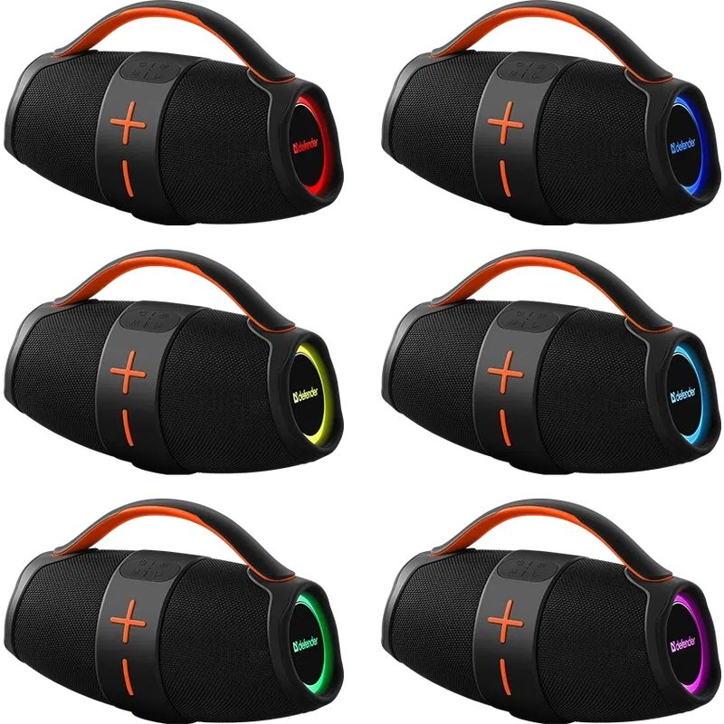 Акустична система 1.0 Defender Beatbox 24, 25Вт Bluetooth/FM/TF/USB/AUX/TWS чорна (65324)