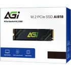 SSD 2Tb AGI AI818 M.2 2280 PCIe Gen 4x4 NVMe 1.4 QLC, Retail (AGI2T0G43AI818-CB)