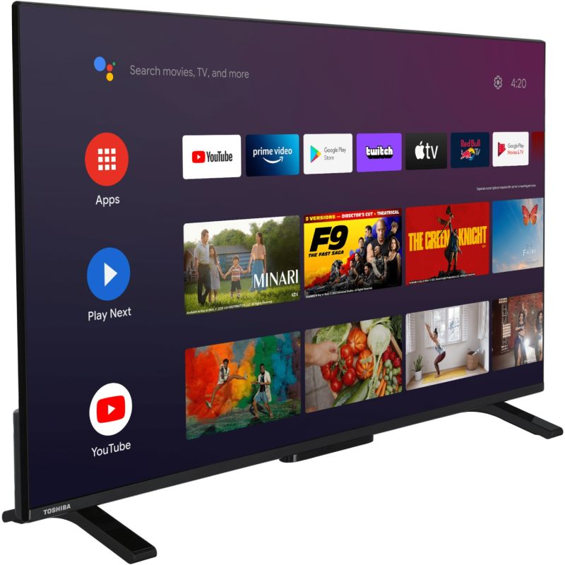 TV 50 Toshiba 4K UHD/LED/T2/Android 11/2 x 10W/Dolby Digital/HDMI/Wi-Fi/VESA 200 x 200 M4 (50UA2363DG)