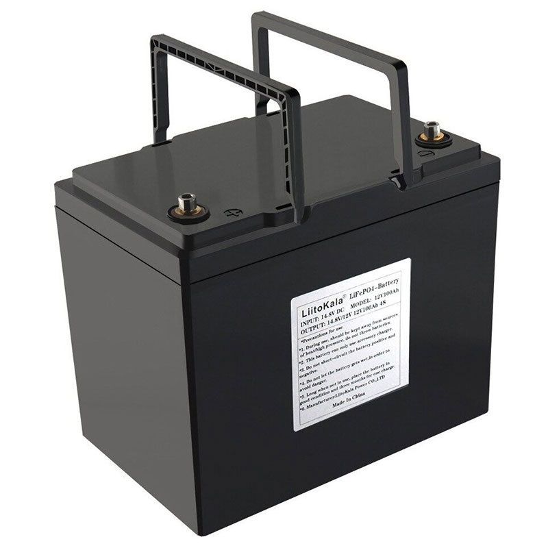 Акумуляторна батарея LiitoKala LiFePO4 12V100Ah (12V100Ah LiFePO4)