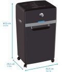 Знищувач документів HP Pro Shredder 24CC, A4, 80g х 24 листів, 4*35, 30 л., P-4 (2815)