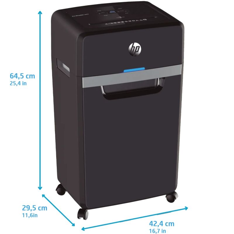 Знищувач документів HP Pro Shredder 24CC, A4, 80g х 24 листів, 4*35, 30 л., P-4 (2815)
