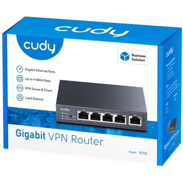 Маршрутизатор Cudy , Gigabit Multi-WAN VPN Router (R700)