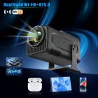 Проєктор AGN HY320 LED projector FullHD 300AL 16:9 H726 1G/8G Android 14 HDMI WiFi BT сірий (AGN-HY320)