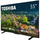 TV 55 Toshiba 4K UHD/LED/T2/Android 11/2 x 10W/Dolby Digital/HDMI/Wi-Fi/VESA 200 x 200 M4 (55UA2363DG)