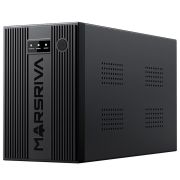ДБЖ Marsriva , 2000ВА/1200Вт, Line-Interactive, LED version, 2хSchuko, 2*12V/9Ah, metal (MR-UF2000)