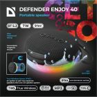 Акустична система 1.0 Defender Enjoy 40 7Вт Magnet/BT/IPX4/FM/TF/TWS (65141)