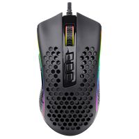 Мишка Redragon Storm M808 RGB Optical, ігрова, 12400dpi., 7кн., Ultralight чорна (77854)