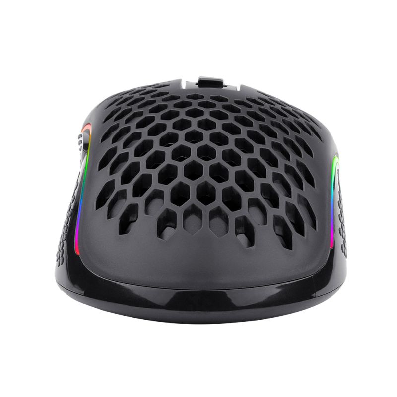Мишка Redragon Storm M808 RGB Optical, ігрова, 12400dpi., 7кн., Ultralight чорна (77854)