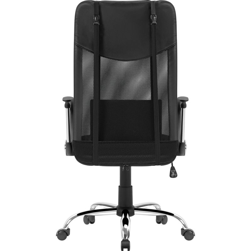 Крісло ігрове Defender Totem поліуретан 50мм,сітка, RGB, Black (64335)