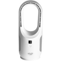 Вентилятор AdlerAD 7343 настільний/ безлопатевий/ акумуляторний/ 5Вт/ Li-ion 2200mAh/ USB-C/ білий (AD7343)