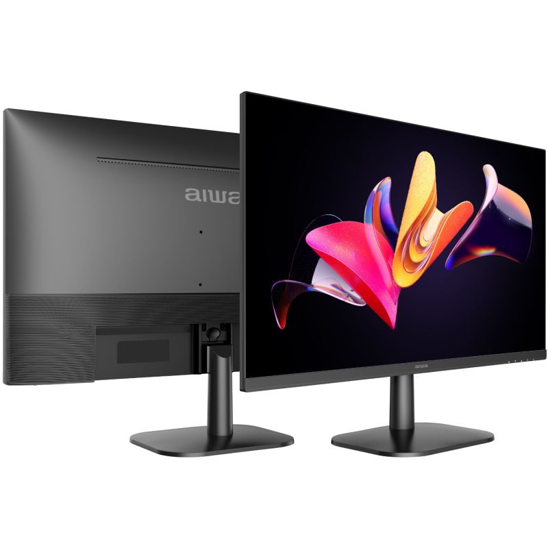 TFT 24.5'' AIWA -B, IPS, 100Гц, VGA, HDMI, колонки, чорний (MF2528)