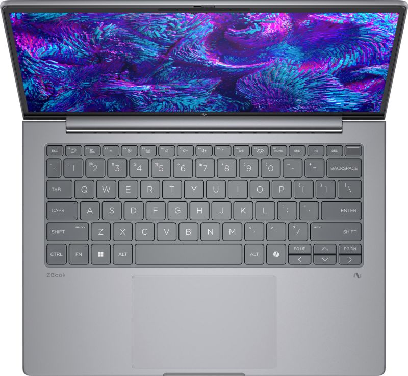 HP ZBook 8 G1a 14" WUXGA, 300n/Ryzen AI 9 HX PRO 375 (5.1)/64Gb/SSD2Tb/Radeon/FPS/Підсв/DOS (B30JCES)