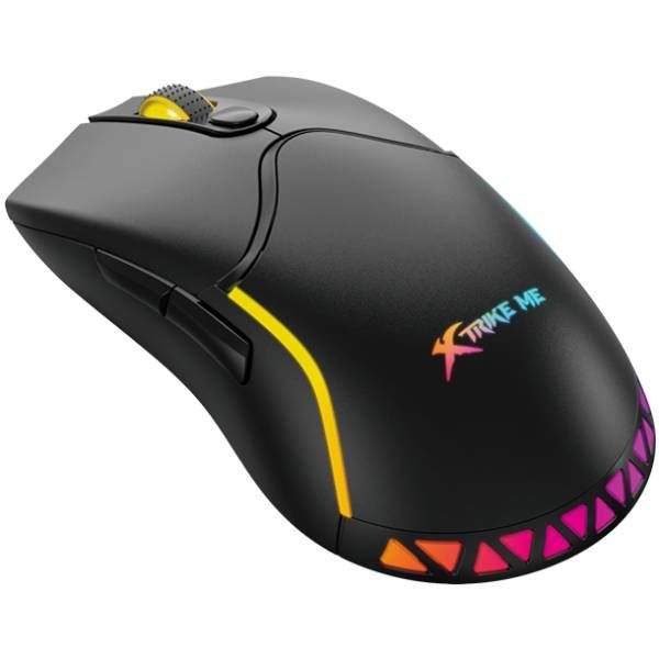 Мишка XTRIKE ME , ігрова бездротова 8000dpi., 7кн., RGB, чорна (GW-610)