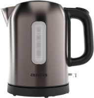 Електрочайник AIWA RYUJIN AKT-1000 2200Вт/ 1л/ Strix/ метал/ коричневий (AKT1000)