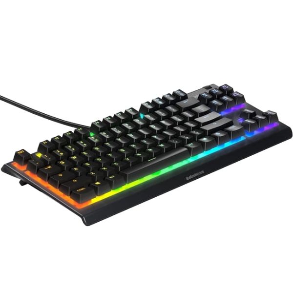 Клавіатура ігрова SteelSeries Apex 3 TKL UA Black (64831)