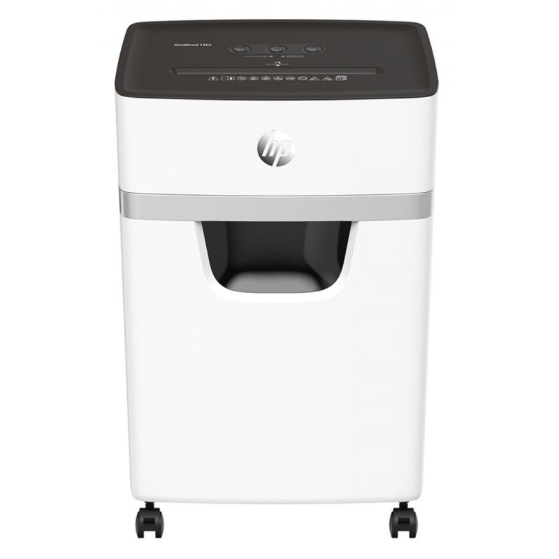 Знищувач документів HP OneShred 15CC, A4, 80g х 15 листів, 4*35, 20 л, P-4 (2803)
