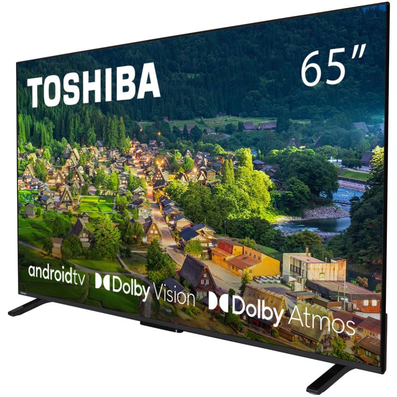 TV 65 Toshiba 4K UHD/LED/T2/Android 11/2 x 12W/Dolby Digital/HDMI/Wi-Fi/VESA 400 x 200 M4 (65UA2363DG)