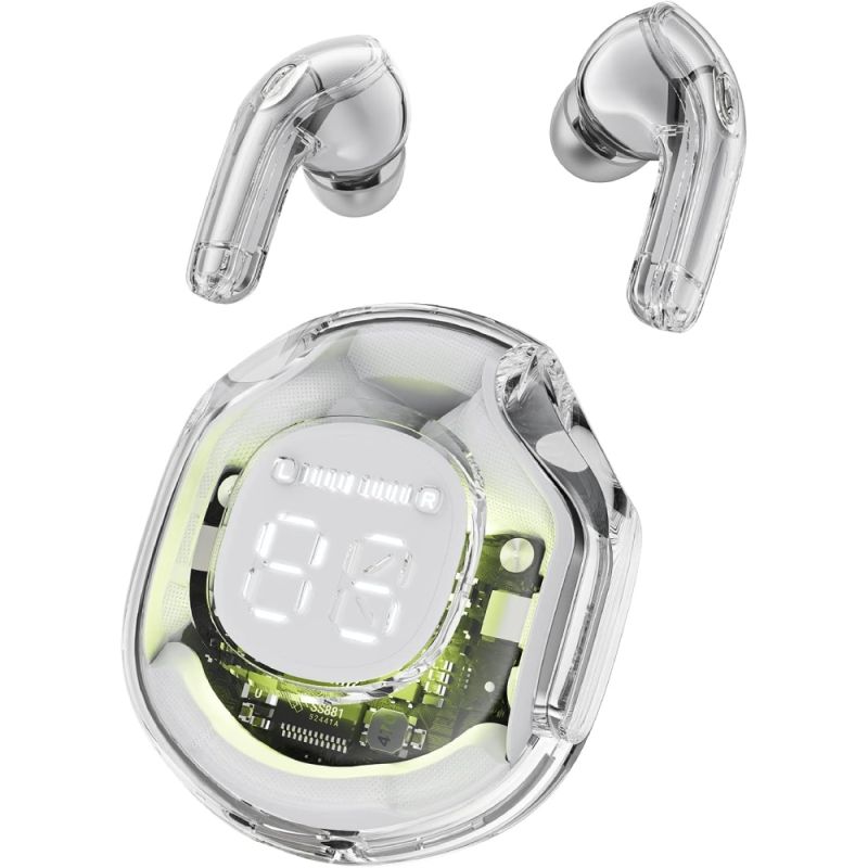 Навушники TWS Acefast T8 white moon (6974316282228)