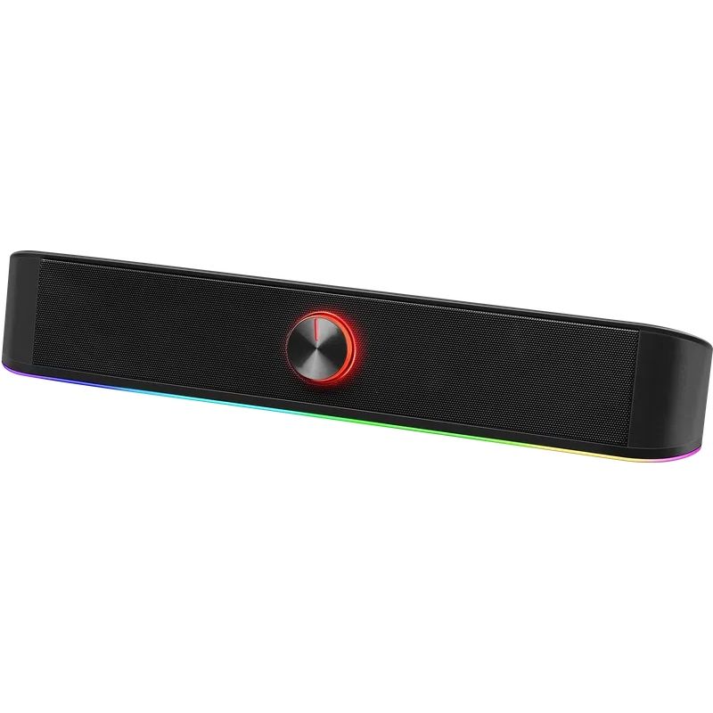 Акустична система 2.0 Defender Саундбар Z10 6Вт, Bluetooth/USB, LED чорна (65123)