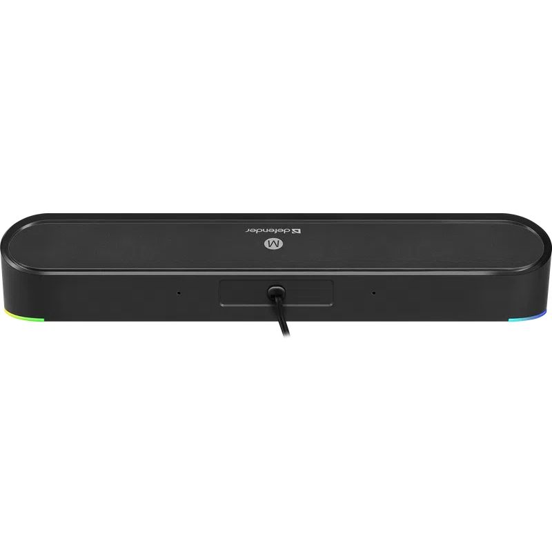 Акустична система 2.0 Defender Саундбар Z10 6Вт, Bluetooth/USB, LED чорна (65123)