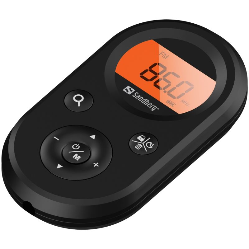Радіо приймач FM/AM кишеньковий (Rechargeable) з навушниками, Sandberg (421-02)