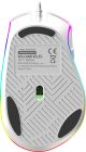 Мишка Modecom Veles Volcano, ігрова, 12800dpi., 8кн.,RGB, біла (M-MC-VELES-200)