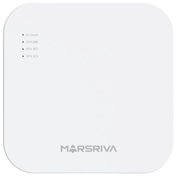 ДБЖ Marsriva DC Router UPS KP4 3xDC+USB+USB-C OUT, 5V/9V/12V 18W 10000 mAh (36Wh) Li-Ion (KP4_MARSRIVA)