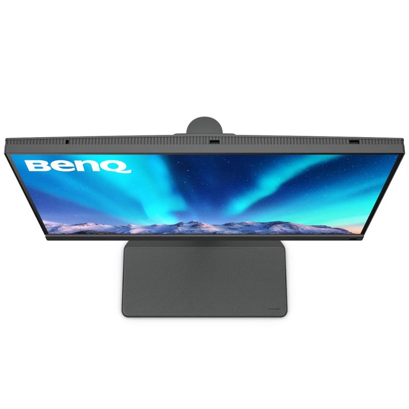 TFT 27" BenQ SW272Q, 2K IPS, 2хHDMI, DP, USB-C, HAS, USB-hub, MCR, Pivot, сірий (9H.LLPLB.QBE)