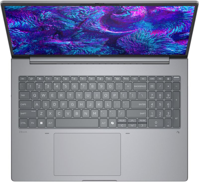 HP ZBook 8 G1i 16" WUXGA, 300n/U7-255H (5.1)/64Gb/SSD1Tb/RTX 500,4GB/FPS/Підсв/DOS (D10LDES)