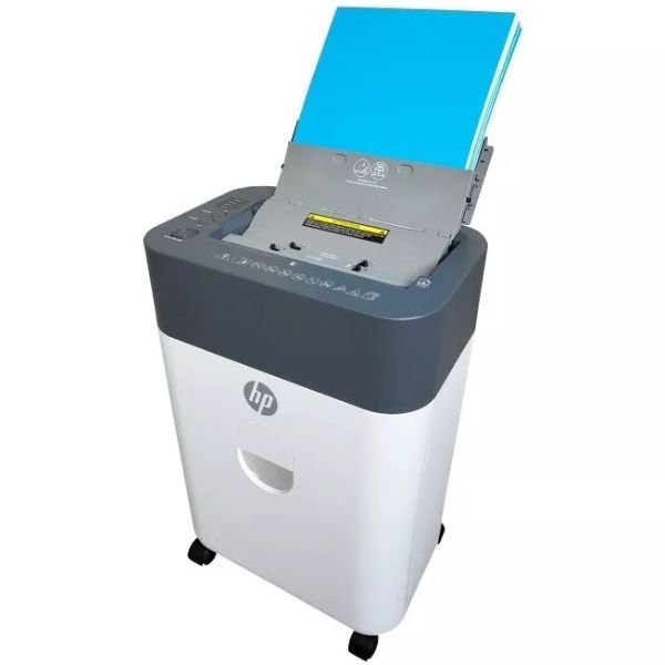 Знищувач документів HP OneShred Auto 100CC, A4, 80g х 9 листів, 4.3*12, 17 л., P-4 (2818)