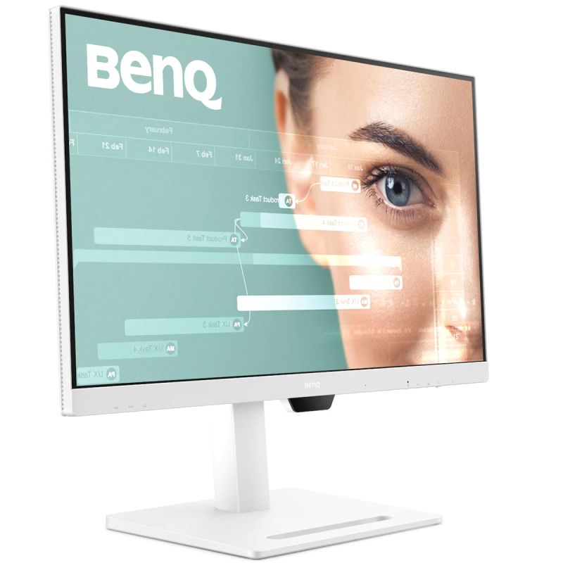 TFT 31.5" BenQ GW3290QT, IPS, 2K QHD, 75Hz, HDMI, DP, USB-C, HAS, Pivot, колонки, білий (9H.LLHLA.TBE)