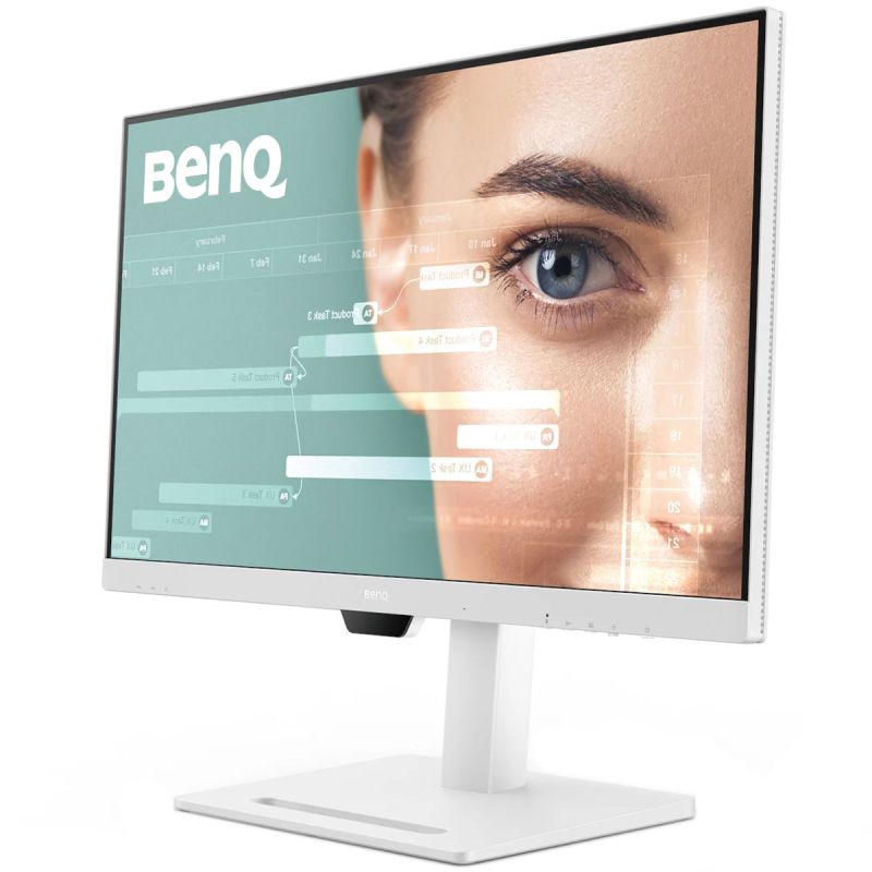 TFT 31.5" BenQ GW3290QT, IPS, 2K QHD, 75Hz, HDMI, DP, USB-C, HAS, Pivot, колонки, білий (9H.LLHLA.TBE)