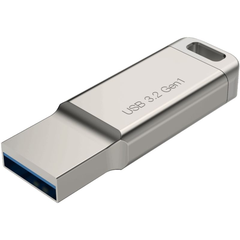 USB Flash Acer UP310 128GB USB 3.2 Gen1 Metal, Retail (BL.9BWWA.582)