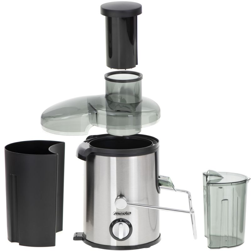 Соковитискач Mesko MS 4126 black 600Вт/ контейнер для соку-0,45л/ контейнер для м'якоті-1,5л (MS4126B)