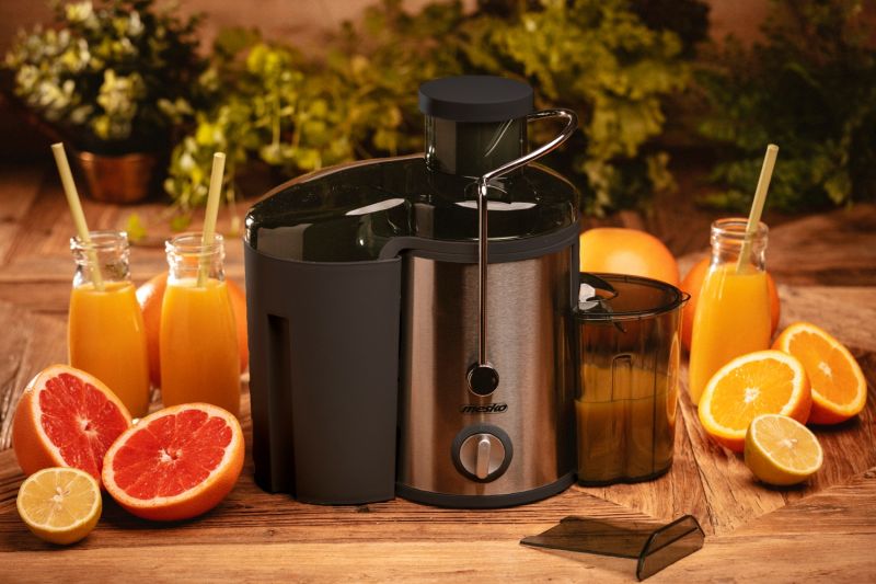 Соковитискач Mesko MS 4126 black 600Вт/ контейнер для соку-0,45л/ контейнер для м'якоті-1,5л (MS4126B)