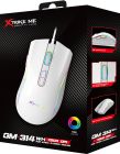 Мишка XTRIKE ME GM-314, ігрова 7200dpi., 7кн., RGB, біла (GM-314WH)
