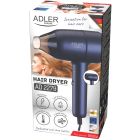 Фен Adler AD 2279b blue 1800Вт/ 2 швидкості/ хол.обдув/ темп.режимів-2/іонізація/ насадки - 1 шт. (AD2279B)