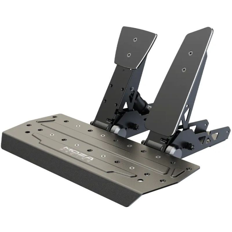 Комплект 2 педалей MOZA SR-P, USB, тензодатчик 100кг, чорний (RS11_Moza)