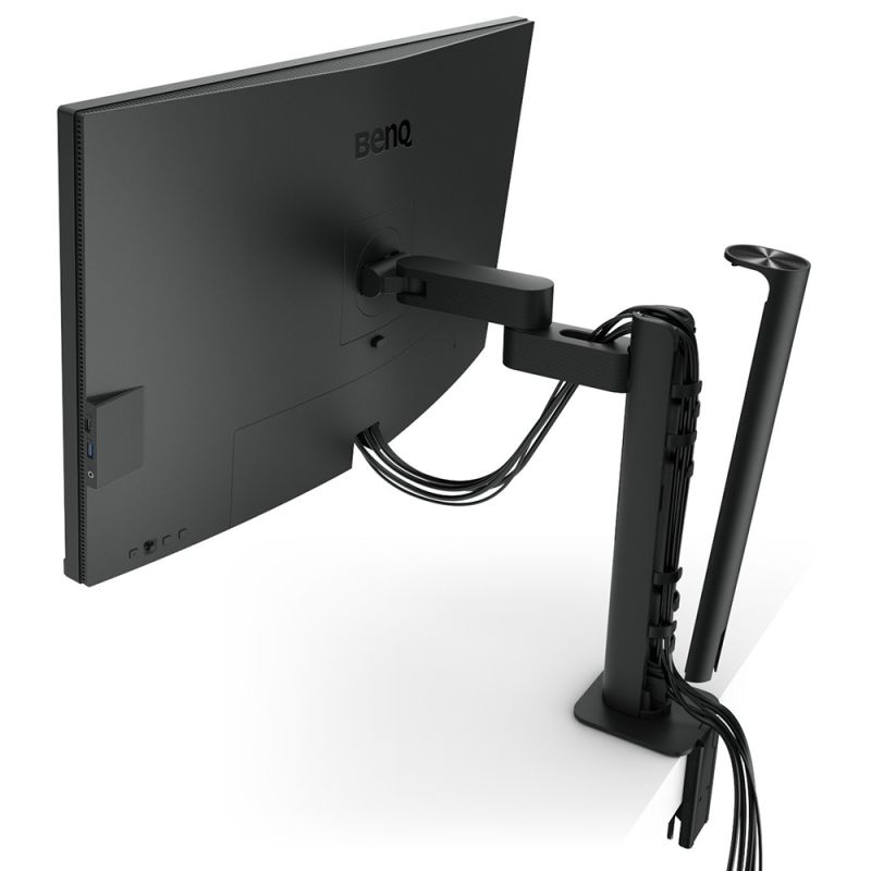 TFT 31.5" BenQ PD3205UA, IPS, 4K UHD, 99% sRGB, HDMI, DP, USB-С, USB-hub, HAS, колонки, темно- сірий (9H.LKGLA.TPE)