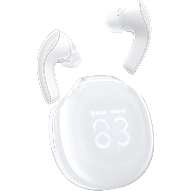 Навушники TWS Acefast T9 porcelain white (6974316282549)