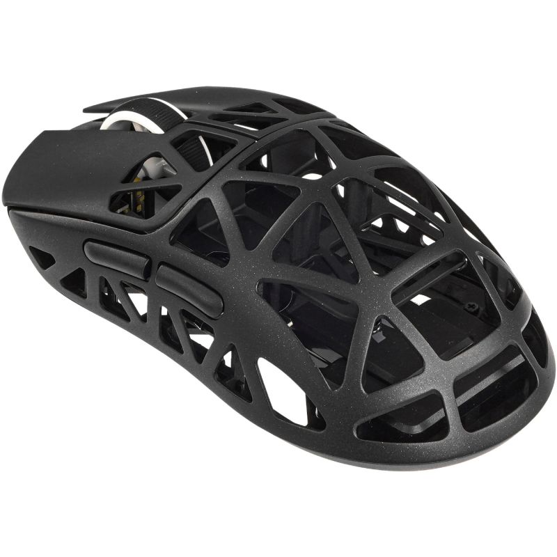 Мишка Attack Shark R2, Wireless/Bluetooth, 42000dpi, (PAW3950), 6кн., Black (R2B_AS)
