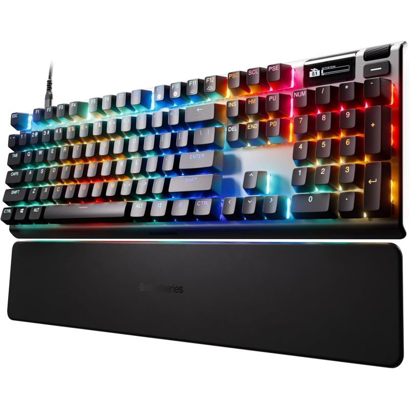 Клавіатура ігрова оптична SteelSeries Apex Pro Gen 3 - UA (64660)