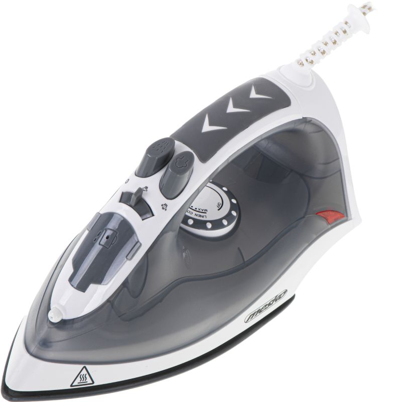 Праска Mesko MS 5037 grey 2800Вт/ 170 мл/ кераміка/ сухе прасування/ сіра (MS5037)