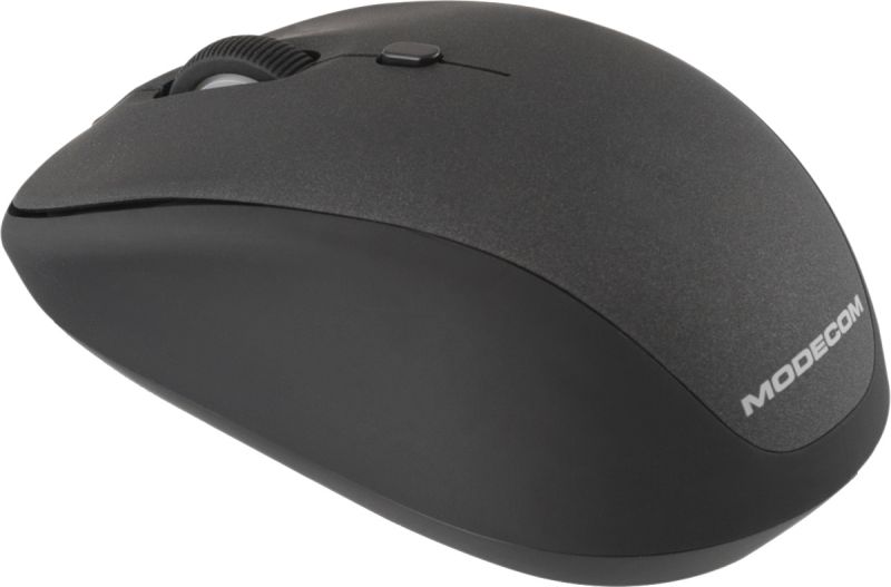 Мишка Modecom MC-WM6, бездротова, 3кн., 1600dpi, нано ресівер, чорна (M-MC-0WM6-100)