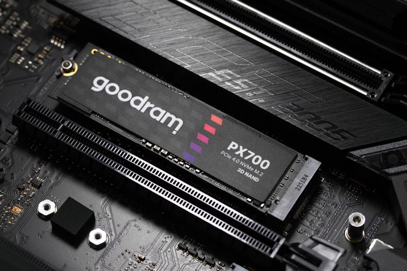 SSD 4Tb GoodRAM PX700 M.2 2280 PCIe NVMe Gen 4x4 3D NAND, Retail (SSDPR-PX700-04T-80)