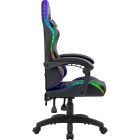 Крісло ігрове Defender Energy, Клас 4, 50мм, PU, RGB, чорне (64559)