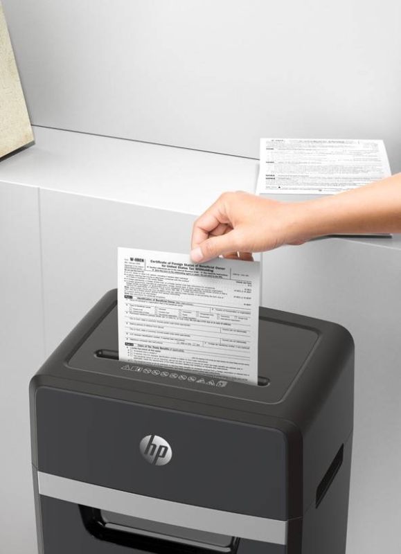 Знищувач документів HP OneShred 16MC, A4, 80g х 16 листів, 2*15, 30 л, P-5 (2808)