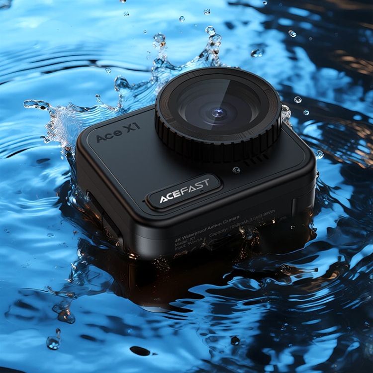 Екшн-камера Acefast X1 4K Waterproof Action (6974316285816)